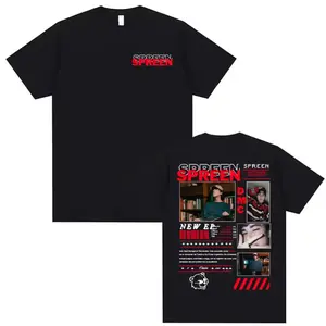 Spreen “DMC” Album Tour 2026 T-Shirt, Hip Hop Streetwear Graphic Tee, Spreen Fans Outfit, Harajuku Cotton Casual Unisex Shirt