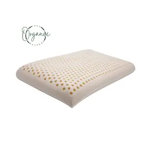 100% Premium Organic Latex Pillow for Sleeping [GOTS & GOLS CERTIFIED]