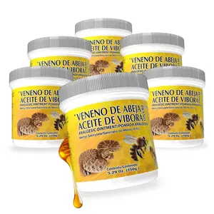 6-Pack Therapeutic Bee Venom & Snake Oil Pain Relief Cream (31.74 oz Total) - 10.5% Methyl Salicylate Warming Pain Calm Gel, Fast-Acting Non-Greasy Health Analgesic for Muscle & Joint Comfort