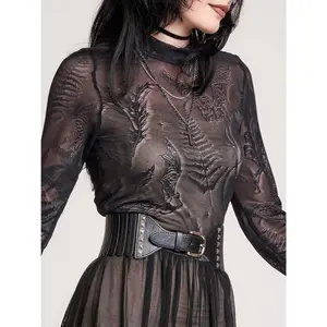 Accordion Studded Belt