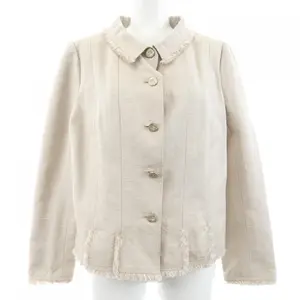 Pre-owned CHANEL Silk Small Leather Goods Jacket