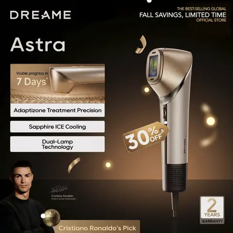【Limited-Time Deal】Dreame Astra IPL Hair Removal Device Elevate your at-home hair removal experience with professional performance