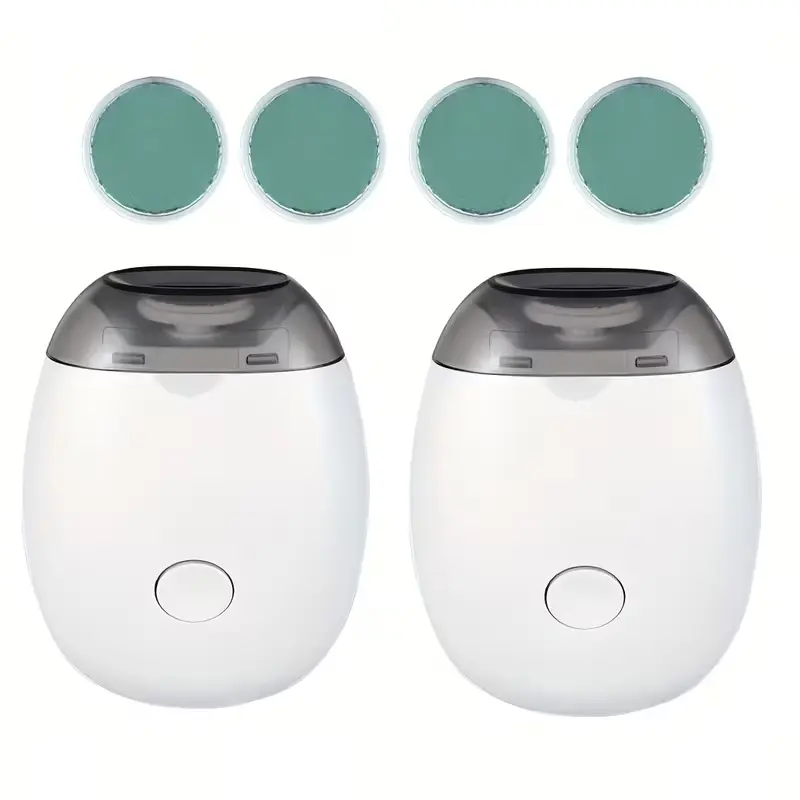 Electric nail clipper 2pcs 3-Speed with USB charging, Low-Noise & Flashlight - Portable Manicure Tool Suitable for Home & Travel, Nail Trimmer