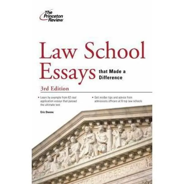 USED Book - Law School Essays that Made a Difference, 3rd Edition (Graduate School Admissions Guides) by Princeton Review (Paperback) - english
