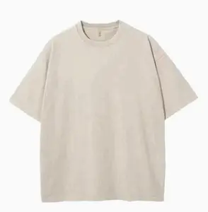 TRENDY - Men's Oversized Cotton T-Shirt – Casual Loose Fit, Soft & Breathable Short Sleeve Tee for Everyday Comfort