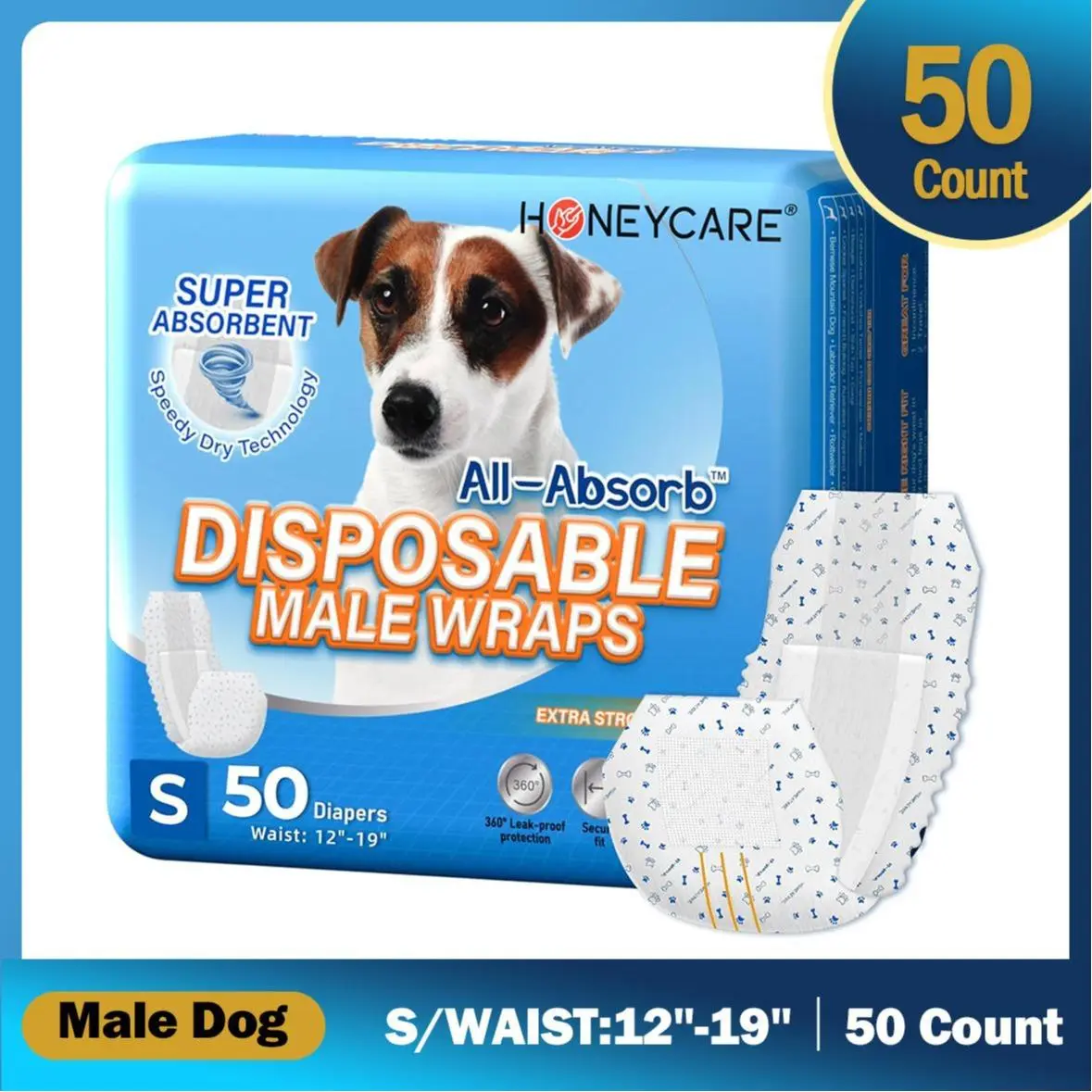 Male-S(12''-19'')-50 pcs