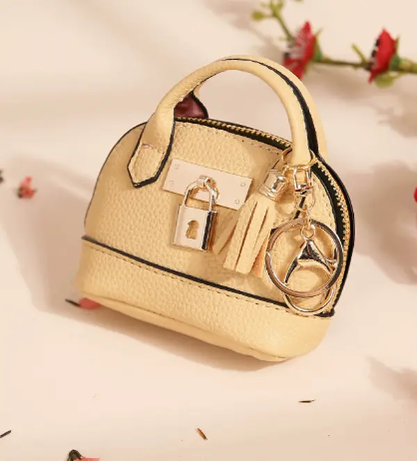 Yellow Shell Mini Bag, Perfect Gift for Gifting