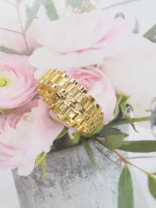 Elegant Chain Hollow Out Double Layered Ring, Vintage Style Daily Wear Jewelry for Men and Women, Perfect Gift for Valentine's Day