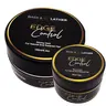 BASK & LATHER Strong Hold - Thick Edges - Edge Control Gel - No Flake, Thick Edges for 4C & All Hair Types