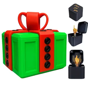 The Annoying Present with Middle Finger in a Box, Annoying Gift Box with Screws, Surprise Pop-Up Prank Gift Box, Hilarious Novelty Gift for Christmas & Holidays