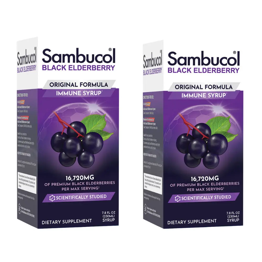 Black Elderberry Syrup Original Formula 7.8oz x 2 Black Elderberry Syrup Original Formula 7.8oz x 2