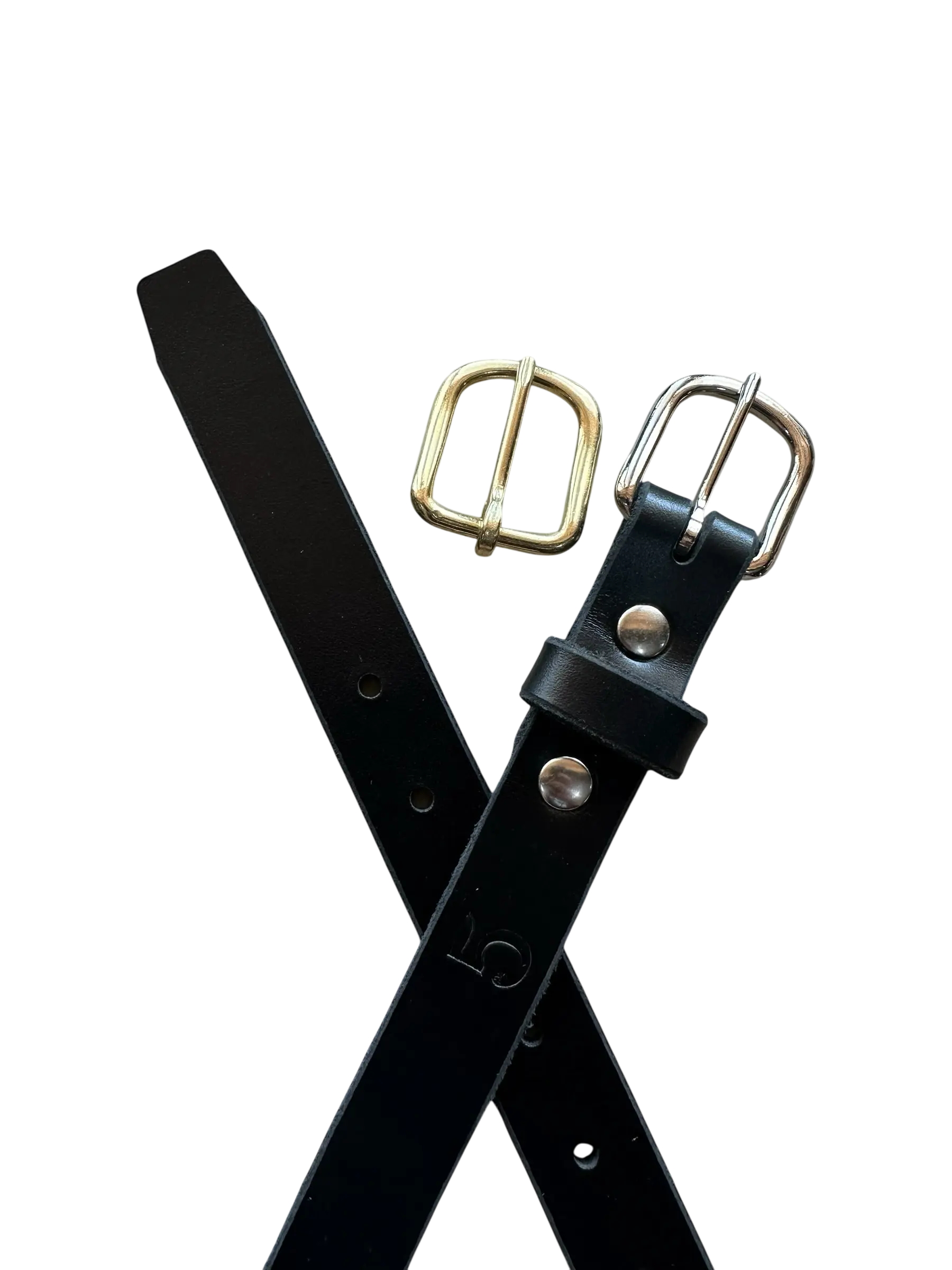 Prairie Breeze Belt  / Black Satin / Stiffness: Medium Soft/ Width: 1''