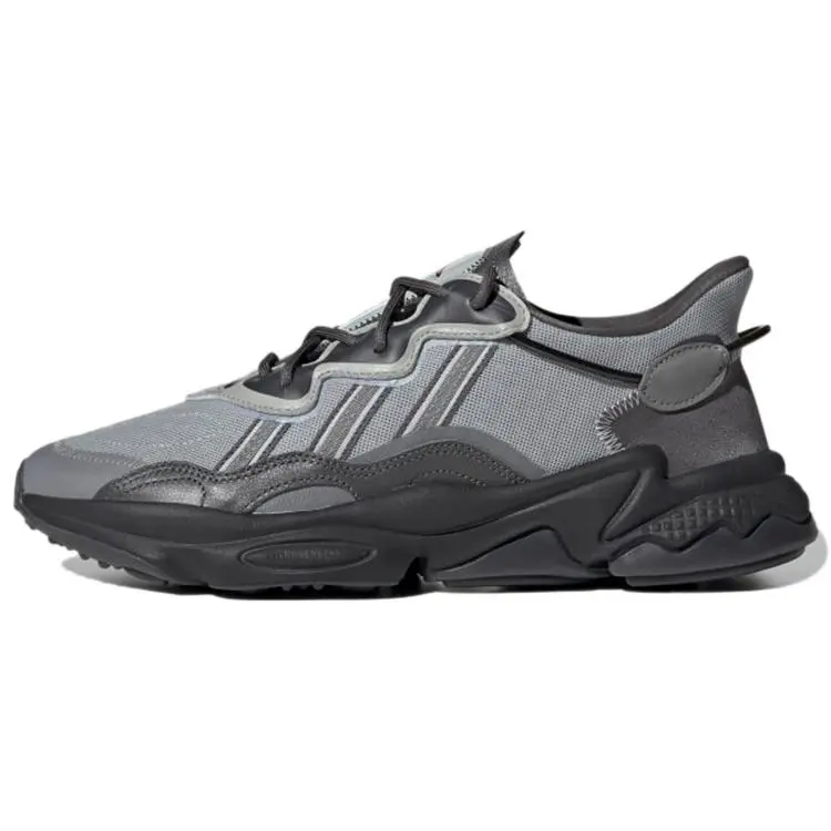 Adidas Ozweego Light Grey Dark Trendy Comfort Low Top Sneakers Unisex GY1346