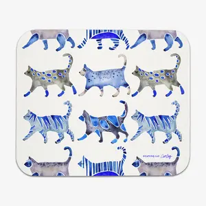 Cat Collection Pattern Mousepad