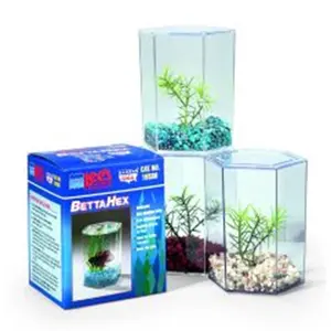 212 MAIN Large-Size Betta Keeper with Lid - Low Maintenance Aquarium Accessory by Lee S Aquarium & Pet Products, Model 19538