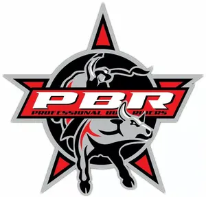PBR Professional Bull Riders Sticker, Western Rodeo Cowboy Sticker