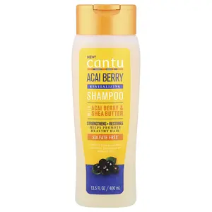Cantu Revitalizing Shampoo, Acai Berry, 13.5 fl oz (400 ml)