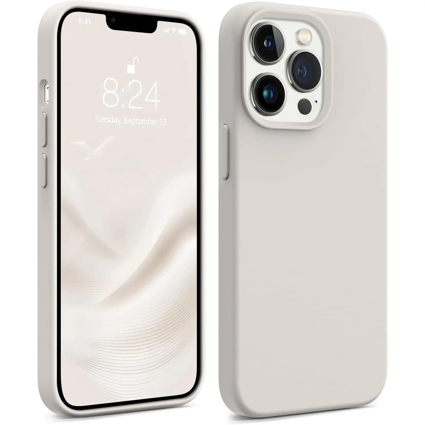 Magnetic for iPhone 17 Pro Max 16 15 14 13 12 Pro Max Plus Phone Case, [Compatible with MagSafe][Military Shockproof Protection] Silicone Case with Soft Microfiber Lining, Camera & Screen Protection case for iphone 17 Pro Max
