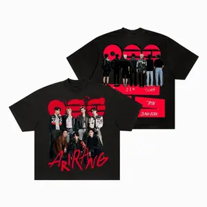Bangtan Members Arirang Magazine 2-sides Unisex Heavy Cotton Tee, Bangtan Concert World Tour Merch & Gift 2026, Bangtan 2026 Album Songs Concert Tee A6S