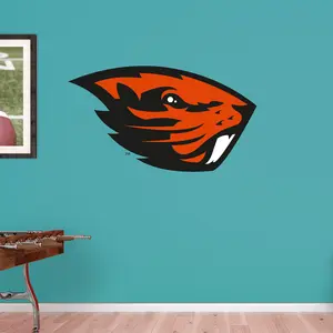 Oregon State Beavers - RealBig Logo Collection - Official NCAA - Reusable Vinyl Wall Decals