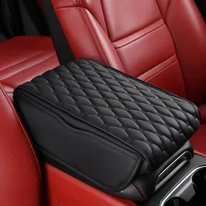 Car Center Console Armrest Protector, Plaid Pattern Car Armrest Protective Pad, Universal Car Armrest Box Booster Guard Pad, Boyfriend Gift, Car Stuff, Car Organization