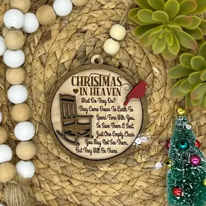 Christmas in Heaven Ornament