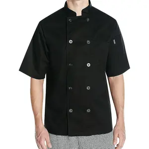 Chef Code | Classic Short Sleeve Coat | Unisex Uniform Jacket |