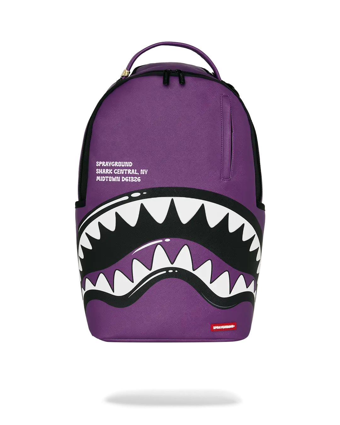 SPRAYGROUND SHARK CENTRAL BUBBLY PURPLE BACKPACK