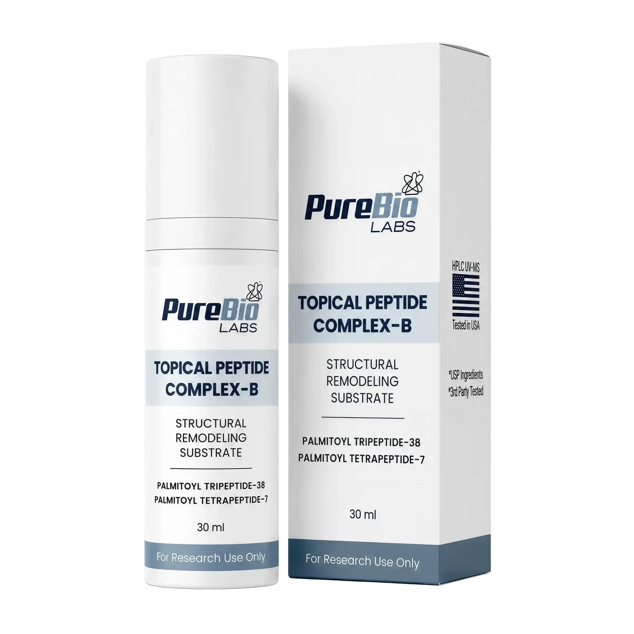 Palmitoyl Tripeptide-38 Peptide Gel | Skin Renewal & Elasticity Support | Pure Bio Labs