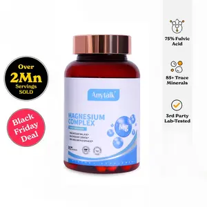 Anytalk -Magnesium complex 90 capsules Edible Supplement Dietary Fitness Healthcare Vitamin