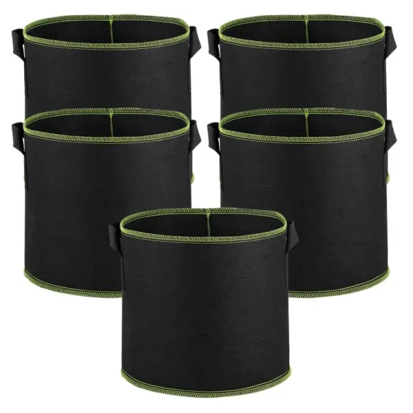 Non-Woven Fabric Planting Bags, Plant Cultivation Bags, Thickened Non-Woven Fabric Pots for Gardening, Tomato Planting Bags, Seeds for Planting, Large Flower Pots, Growth Bags for Seedlings, Gardening Pots, Rectangular Planting Boxes tiktokshopspringglowu