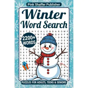 Winter Word Search for Adults Large Print: Cozy and Fun Winter Themed Word Search Puzzle Book for Adults, Winter Word Search Puzzle Book for Adults Teens and Seniors With Puzzle Solutions Paperback – October 25, 2024