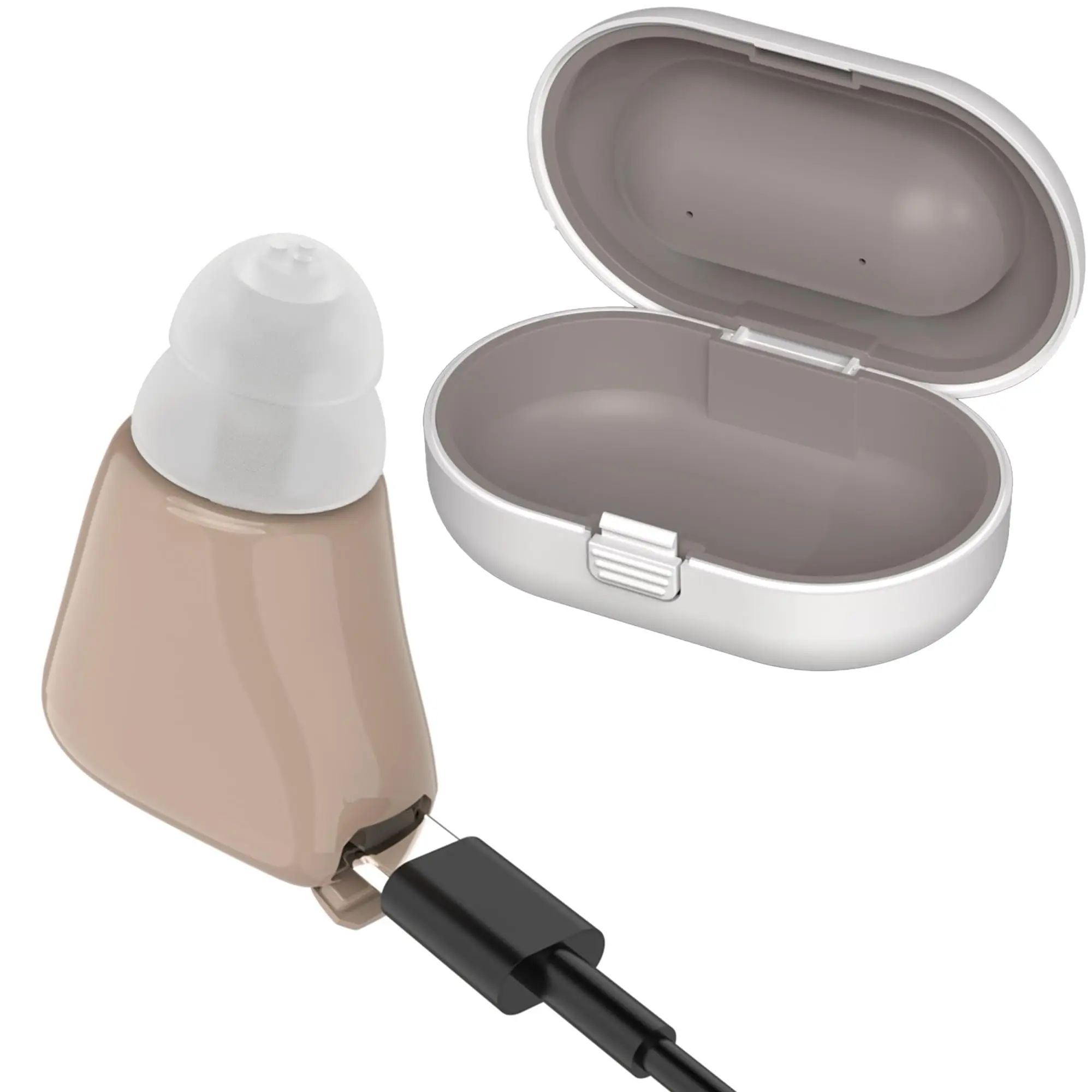 MEDca Digital Behind-the-Ear (BTE) Sound Enhancer - Wireless & Rechargeable" Usb