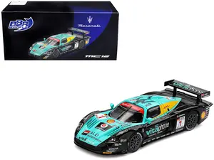 Maserati MC12 Competizione #1 "Vitaphone Racing Team" Winner "24 Hours of Spa" (2008) 1/64 Diecast Model Car by BBR
