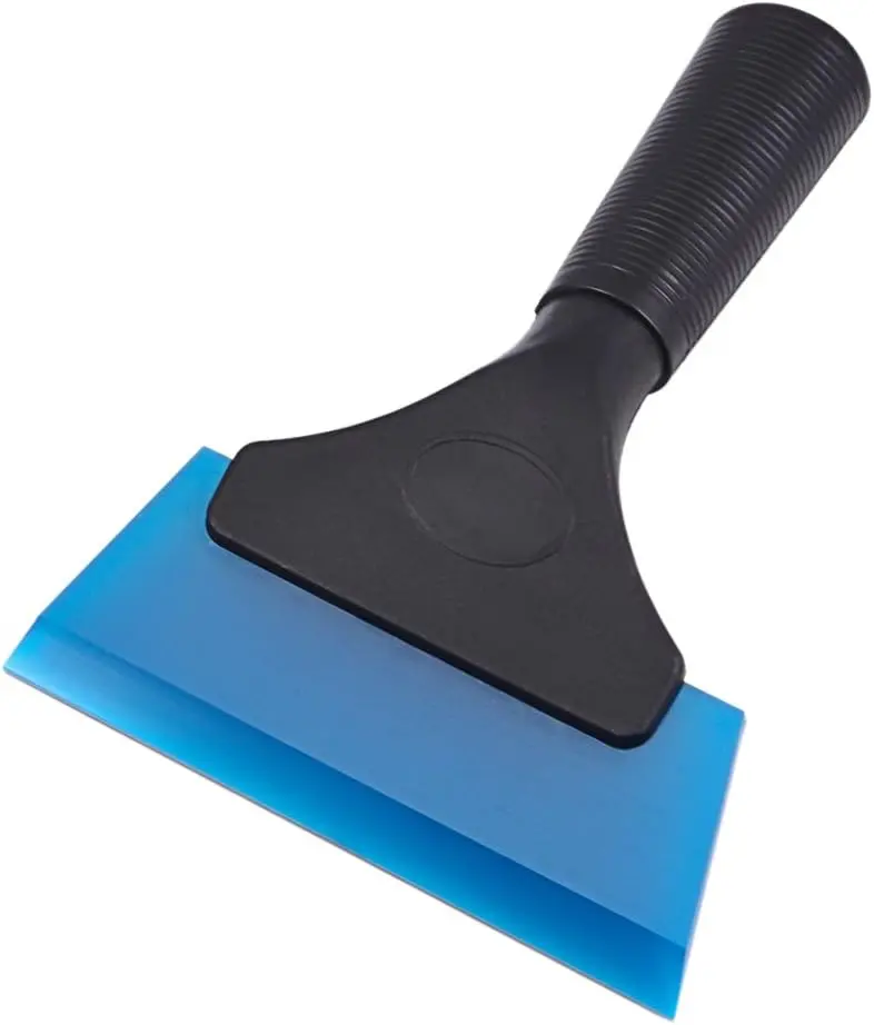 Small Squeegee 5 inch Rubber Window Tint Squeegee for Car, Blue
