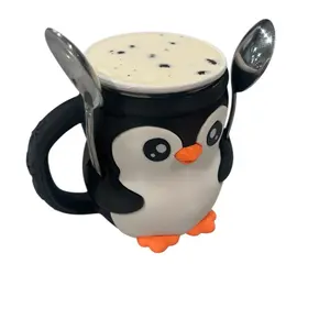 Penguin Ice Cream Pint Holder 3D Printer  - Kitchen Utensils for Fun and Functional Dessert Serving