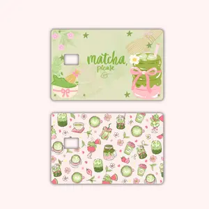 Matcha Dreams Debit Card Skin Collection