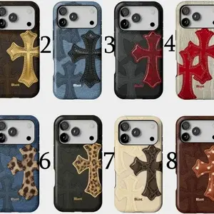 Collection Gothic Cross Aesthetic Tough Phone Cases | BLUNT Cases - for iPhone 17 16 15 14 13 12 11 Series | Cross Phone Case | Trendy 2025 Phone Case | Shockproof Protection | Gift for Her