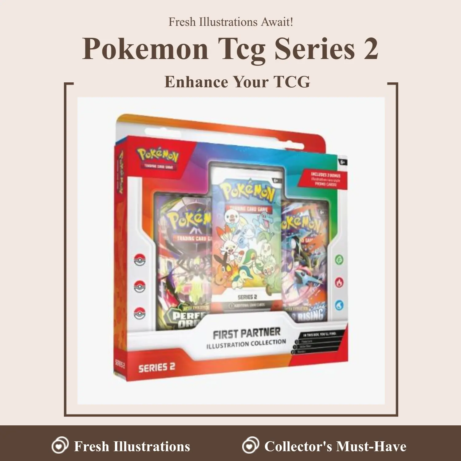 Pokemon TCG - First Partner Illustration Collection (Series 2) - First Partner Collection 2026 (Ripped)