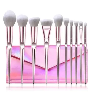 10-Piece Smooth Soft Makeup Brush Set, Beauty & Personal Care Makeup Set with Storage Case