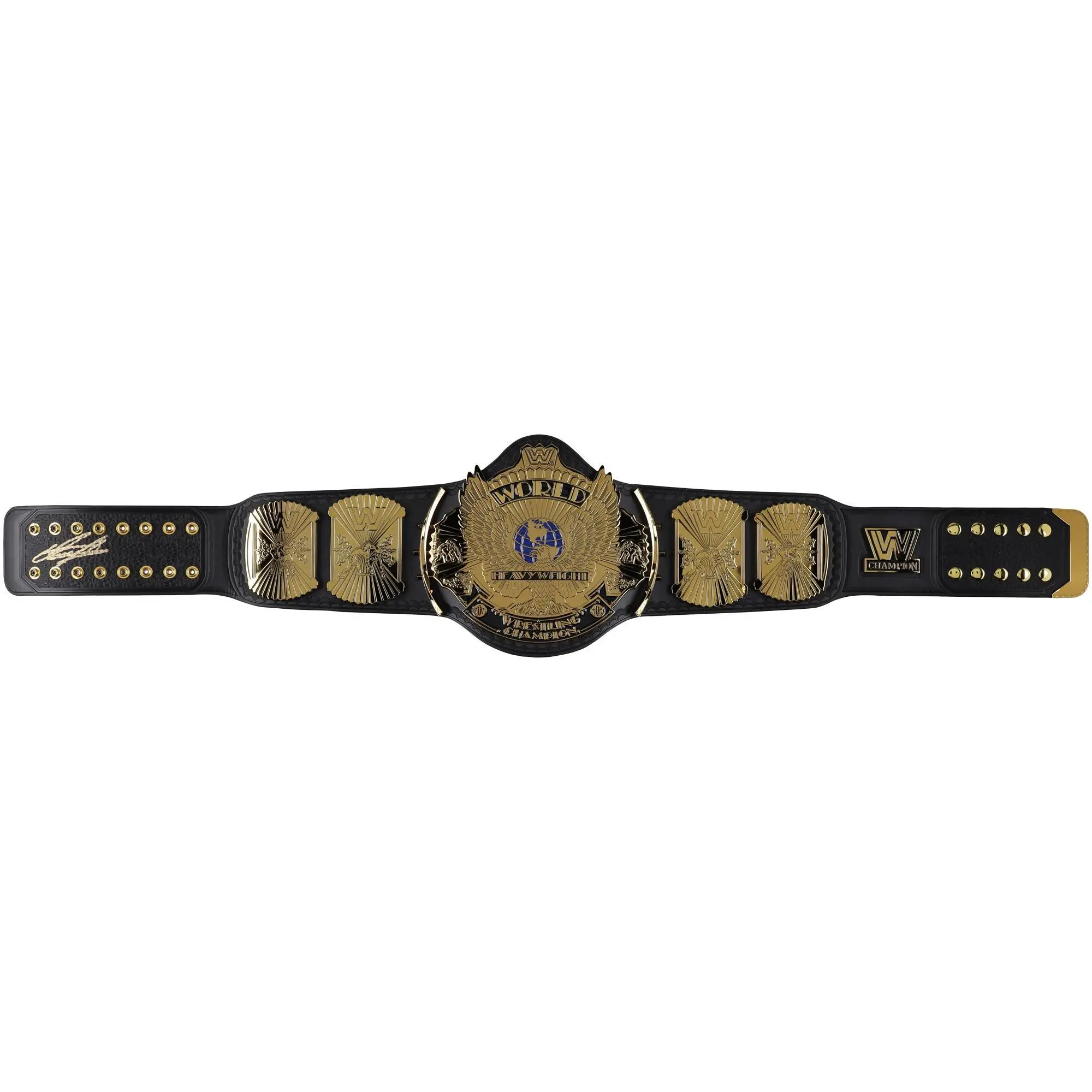 The Undertaker WWE Autographed Winged Eagle Replica Title Belt - Fanatics Authentic Certified