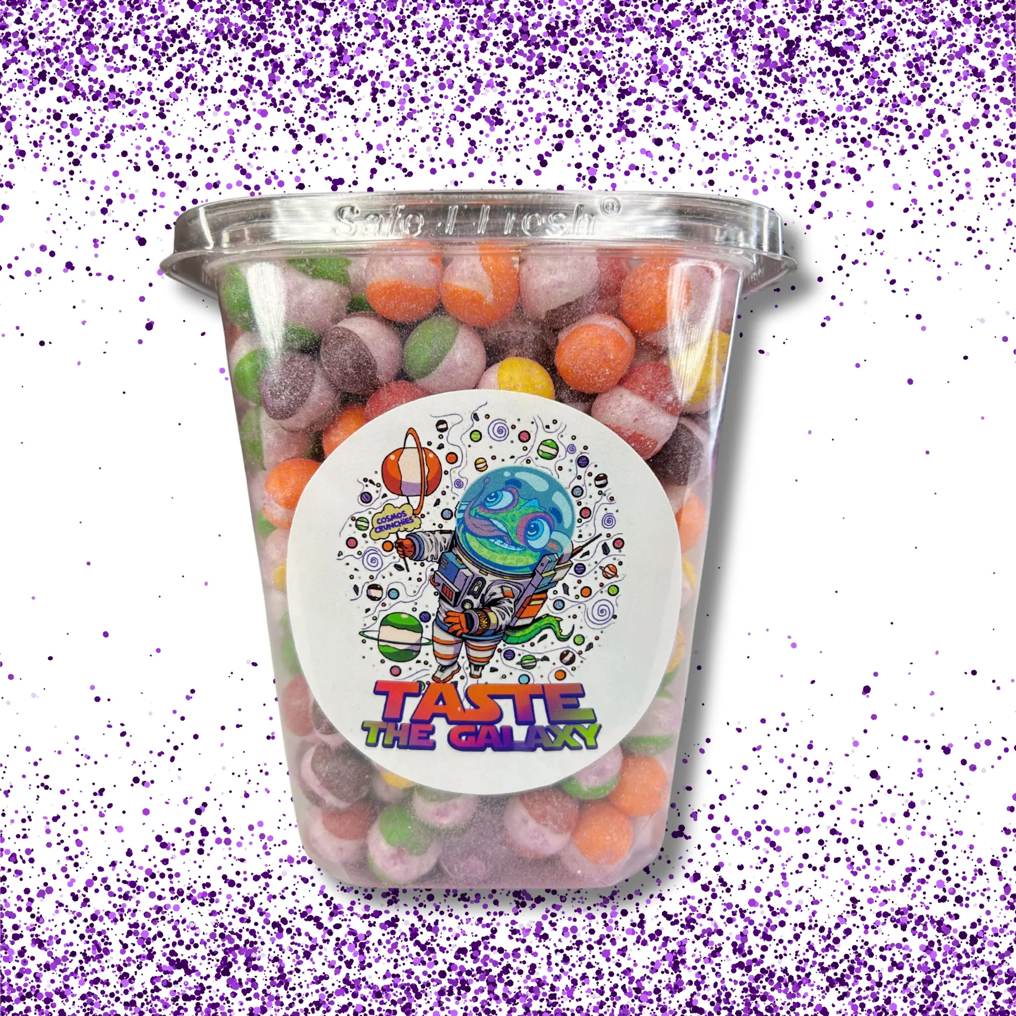 Purple Edible Glitter