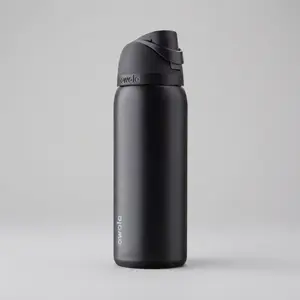 Owala 32oz Very, Very Dark FreeSip Water Bottle, Insulated Stainless Steel Sports Bottle, Leakproof Reusable Travel Flask, Double Wall Vacuum Tumbler, Gym Hiking Hydration Bottle, Gift for Her