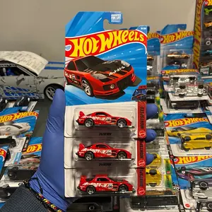 Hot Wheels 24/Seven Nightspeed Pack - Includes Red Racing Cars, Collectible Toy Cars, Features 38/250 Design
