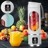 Portable Personal Blender - USB Rechargeable, Compact Mini, Leak-Proof, Easy-to-Clean Multifunctional Juice Blender with Smart LED Multimode for Travel, Home
