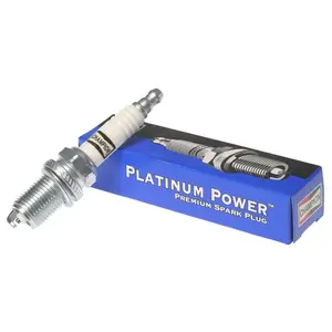 CHAMPION Platinum Power Spark Plug Set - 6 Pieces (0.8 oz Each), Heat-Active, Stable Temperature Automotive Engine & Transmission Repair Tool