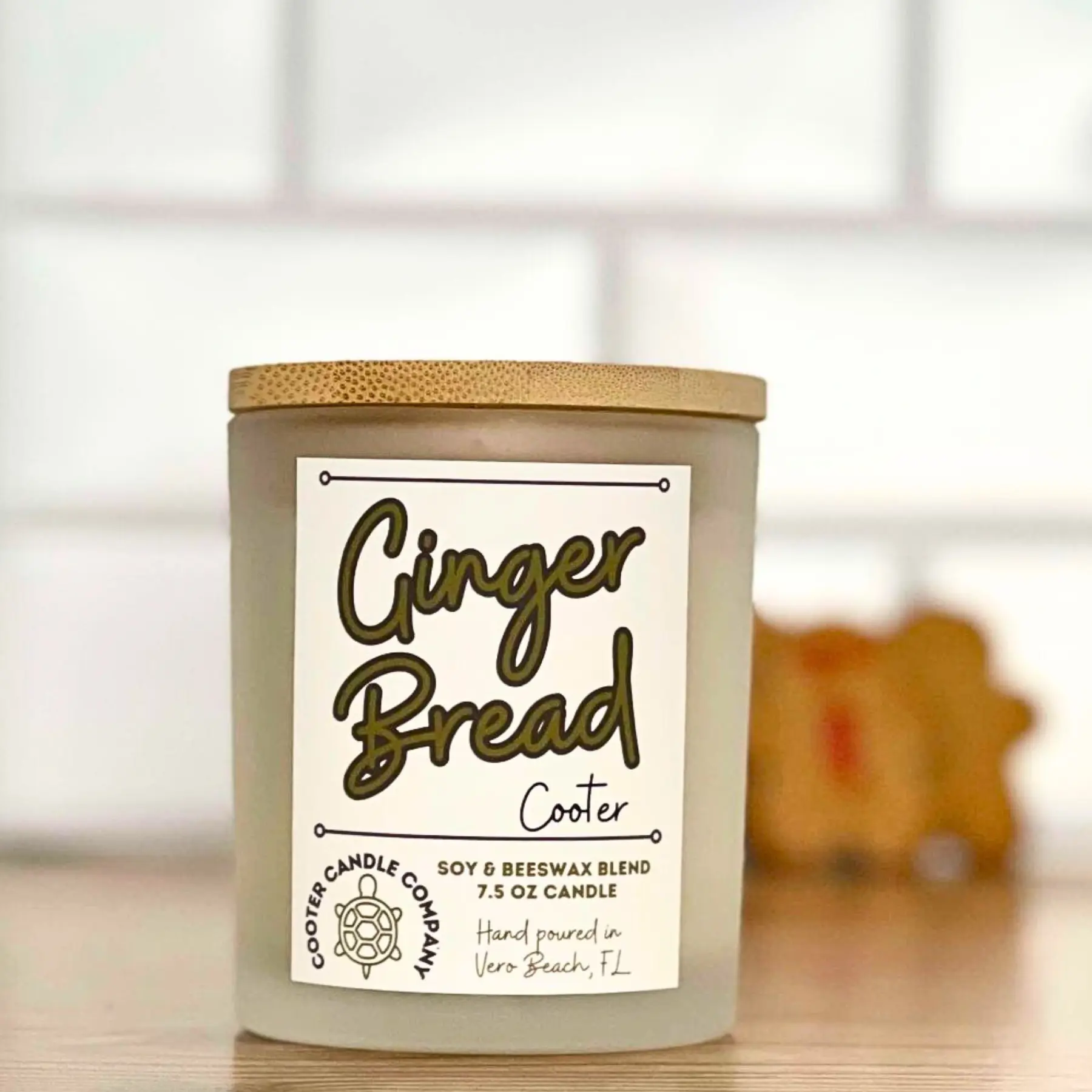 Ginger Bread Cooter Candle- Gingerbread scented candle