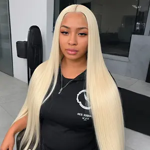613 Hd Lace Frontal Wig 13x6   Wigs Straight Blonde Highlight Wig   13x4 Lace Front 30 32 Inch 250 Density