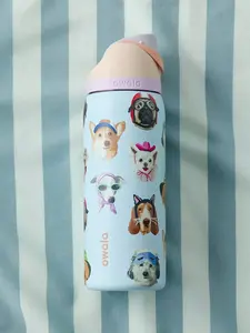 Owala UO Exclusive Dog Collage FreeSip 32 oz Water Bottle