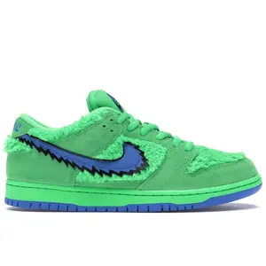 Nike Men's SB Dunk Low Grateful Dead Bears Green Skateboarding Shoes, from StockX